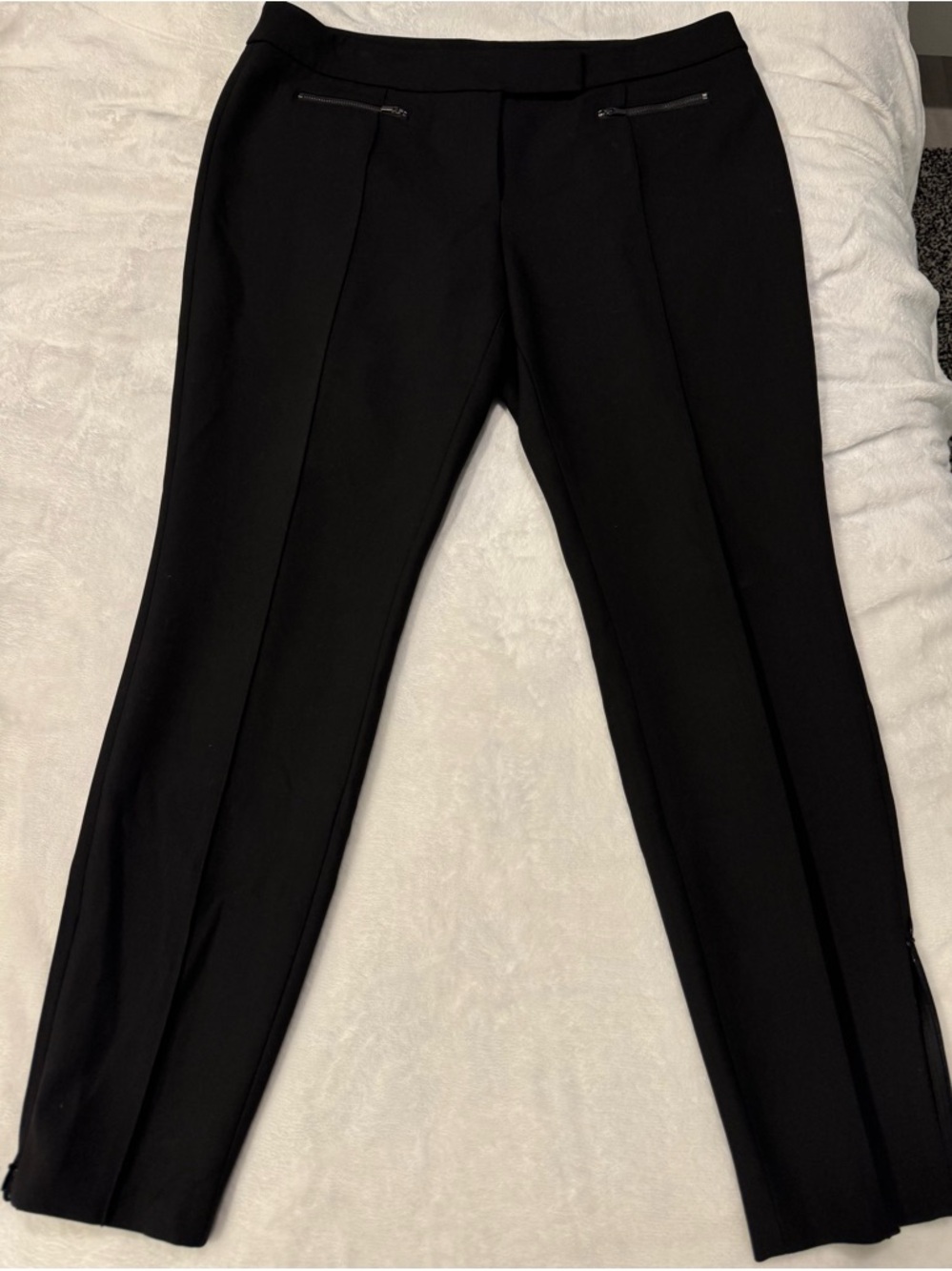 Classiques Entier Black Cropped Ankle Pants - Picture 2 of 8
